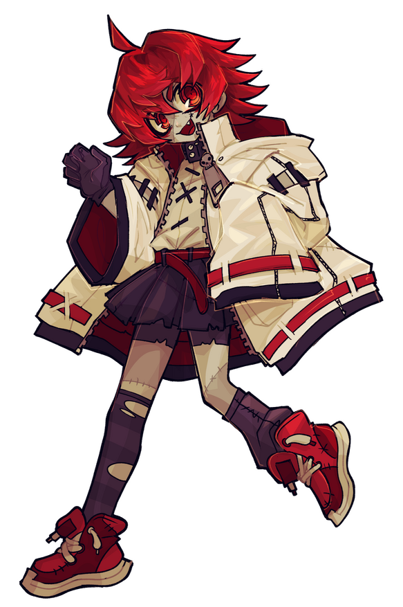 Initial standing art